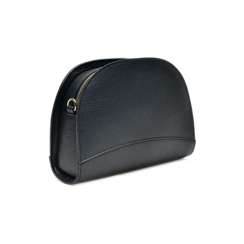 Naisten Käsilaukku Anna Luchini AW21-AL-1732-NERO Musta 25 x 20 x 8 cm